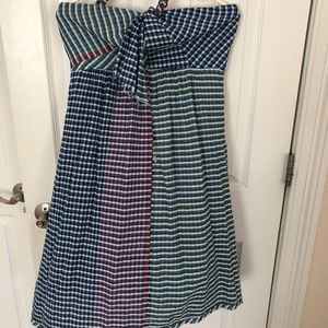 Anthropologie Seer Sucker Dress